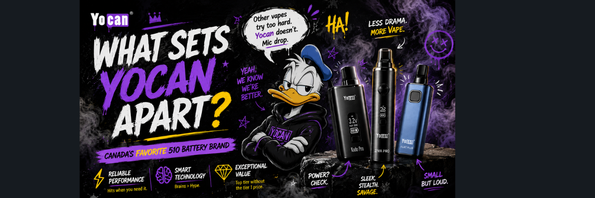What Sets Yocan Apart? A Guide to Canada's Favorite 510 Batteries