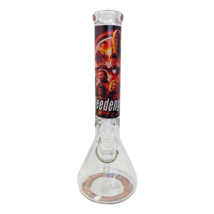 Weedengers Family 9mm Thick Glass Bong 14"