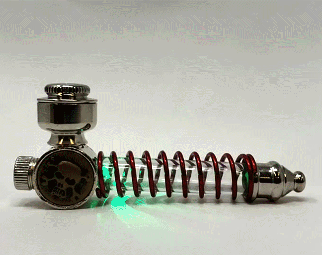 Precision Twist Coil Craze 4 Inches Metal Pipe Display of 12