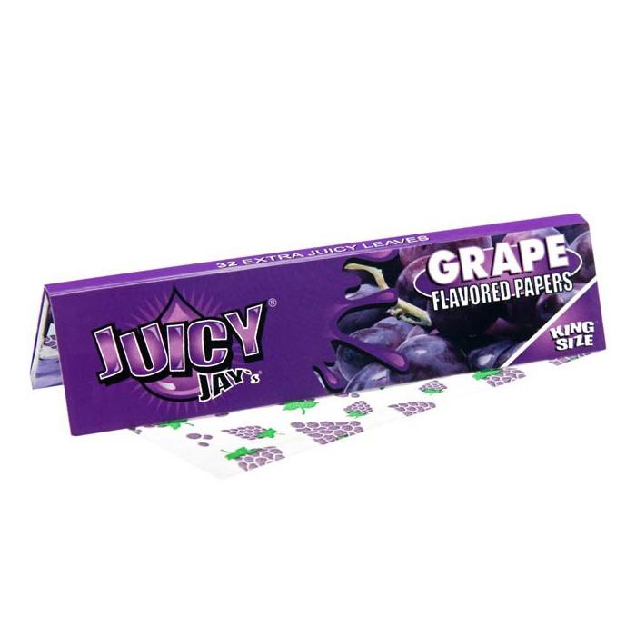 Juicy Jay Grape King Size Rolling Paper Ct 24