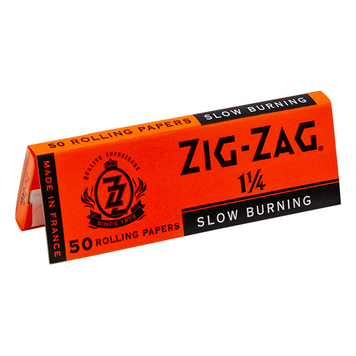 Zig Zag Slow Burning Rolling Paper 1.25 Ct 25