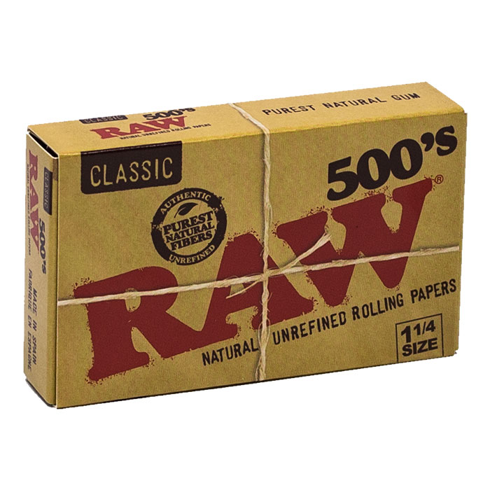 Raw Classic 500S Unrefined 1.25 Rolling Paper