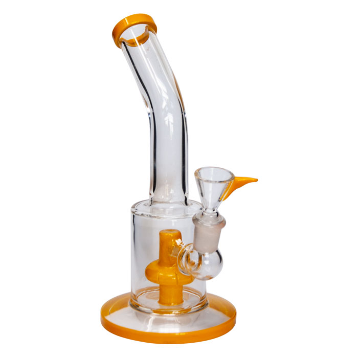 Yellow Tyre Percolator bong 8 Inches