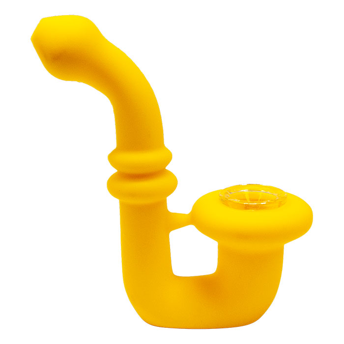 Cannatonik Silicone Yellow Sexophone Pipe