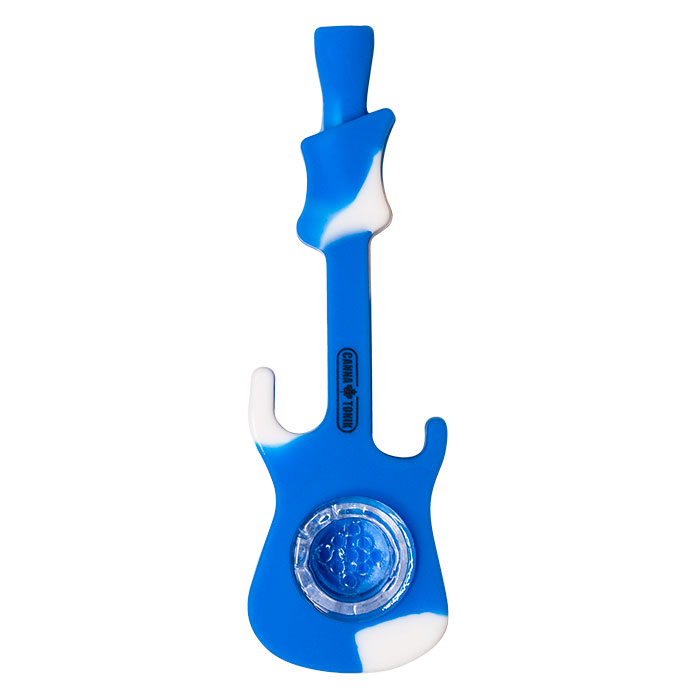 Silicone Light Blue Guitar Pipe