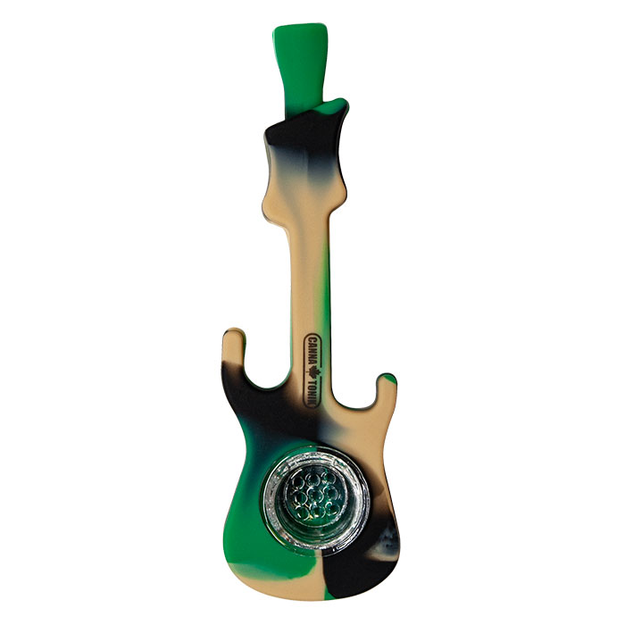 Silicone Green Guitar Pipe