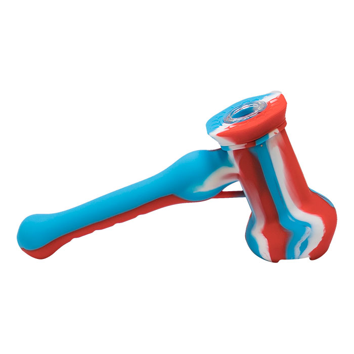 Red Cannatonik Silicone Hammer pipe