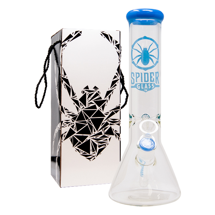 Sky Blue Spider Glass Bong 12 Inches Sky Blue Spider Glass Bong 12 Inches