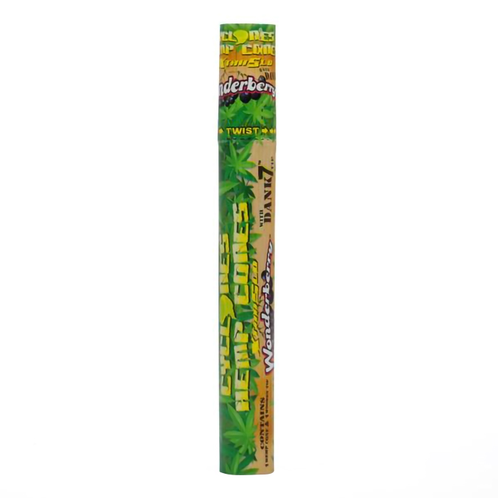 Cyclones Pre Rolled Hemp Cone Wonderberry 24 Per Box