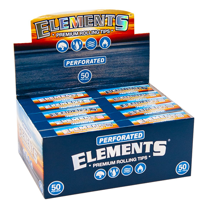 Elements Perforated Tips 50 Per Box