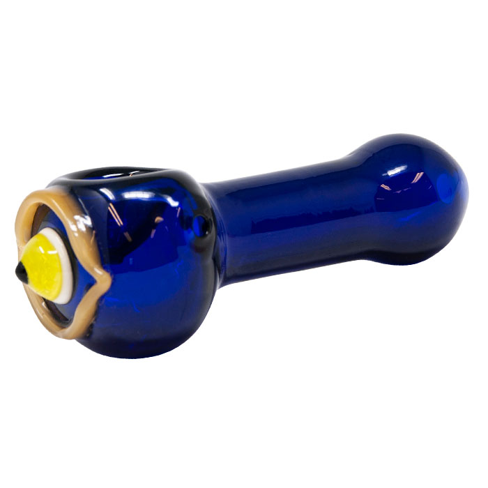 Blue Eye Ball Glass Pipe Blue Eye Ball Glass Pipe