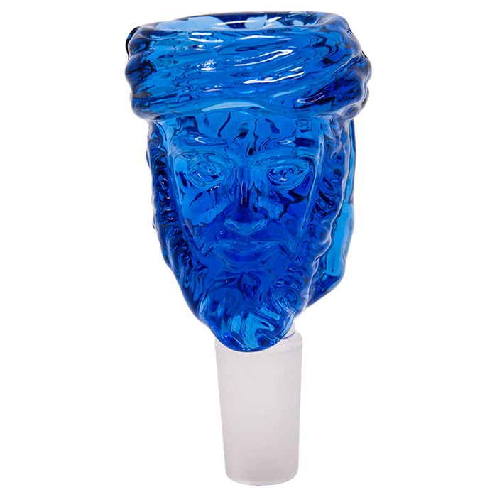 Cool Guy Blue Glass Bowl 14 Mm