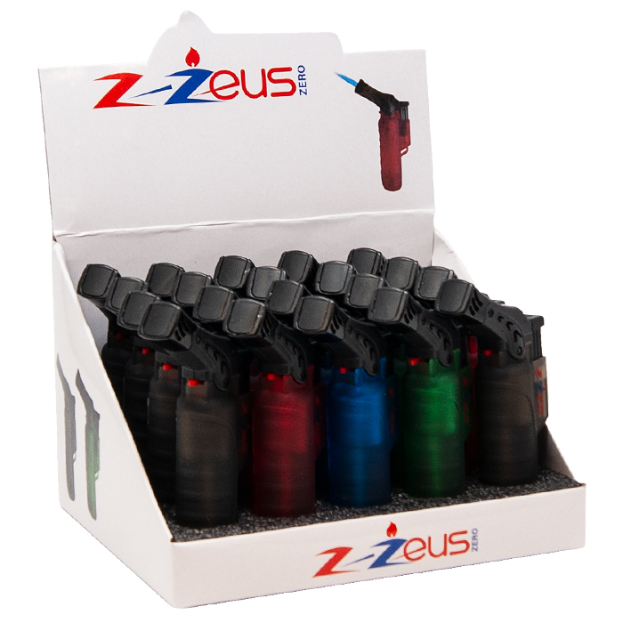 Z-Zeus Zero  See Through Cigarette Lighter-Display 20