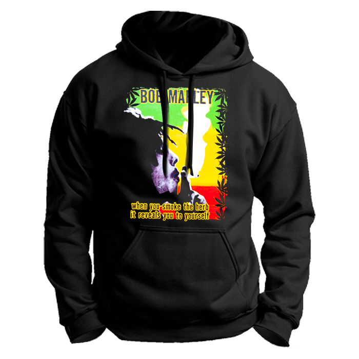 Bob Marley Black Unisex Hoodie