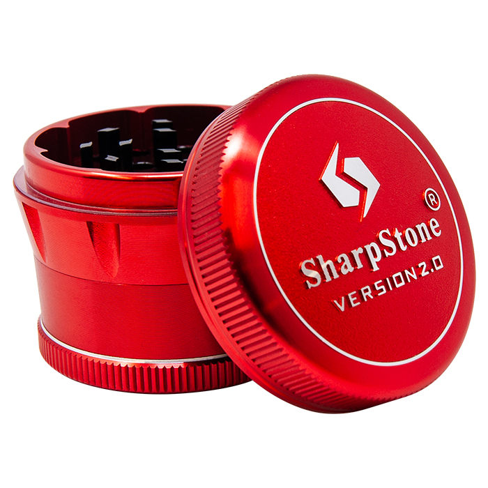 Sharp Stone Red V2 Grinder Hard Top