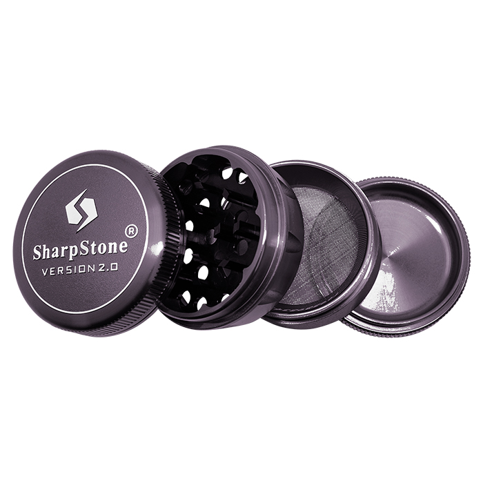 Sharp Stone Purple V2 Grinder Hard Top