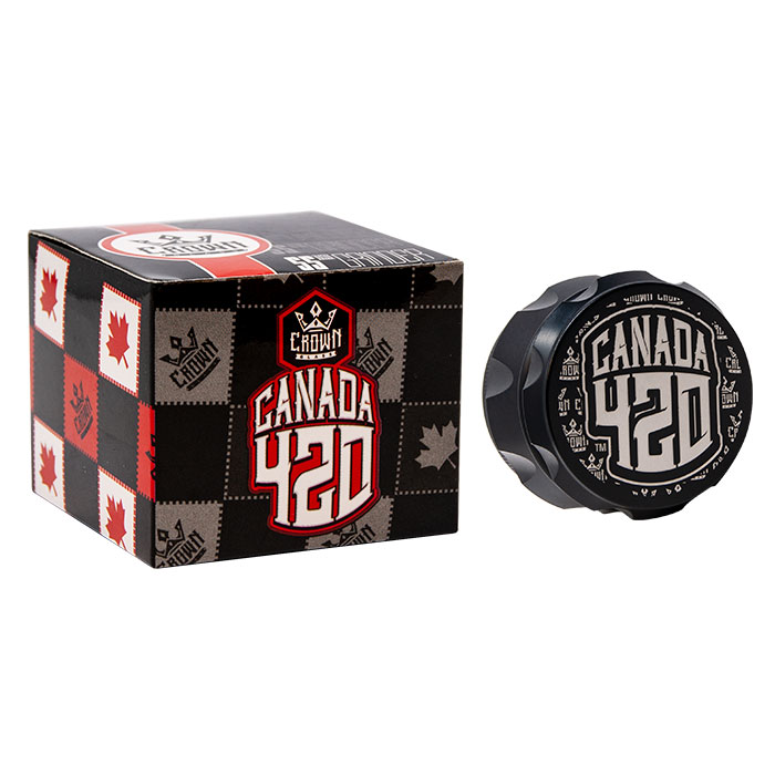 Crown Black Canada 420 Grinder