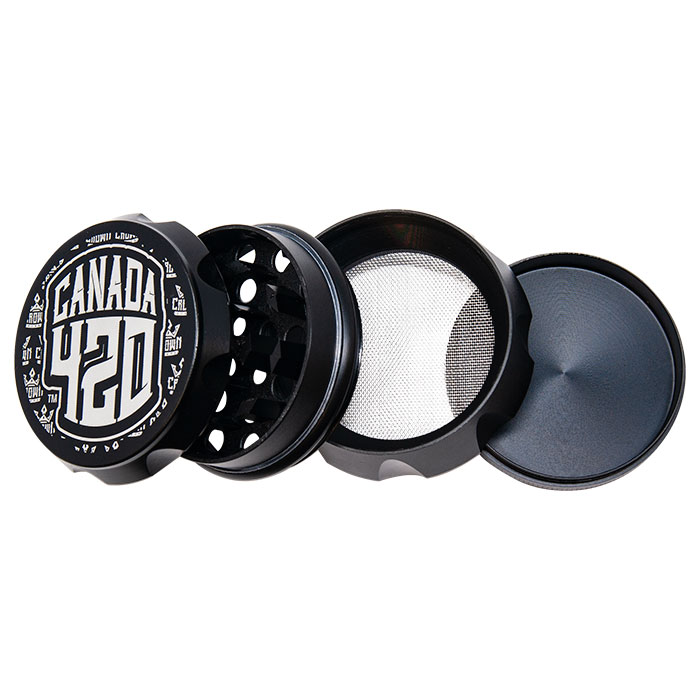 Crown Black Canada 420 Grinder