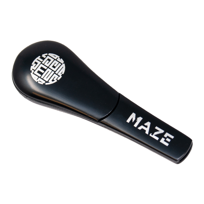 Black Maze Magnetic Slider Pipe 4 inches
