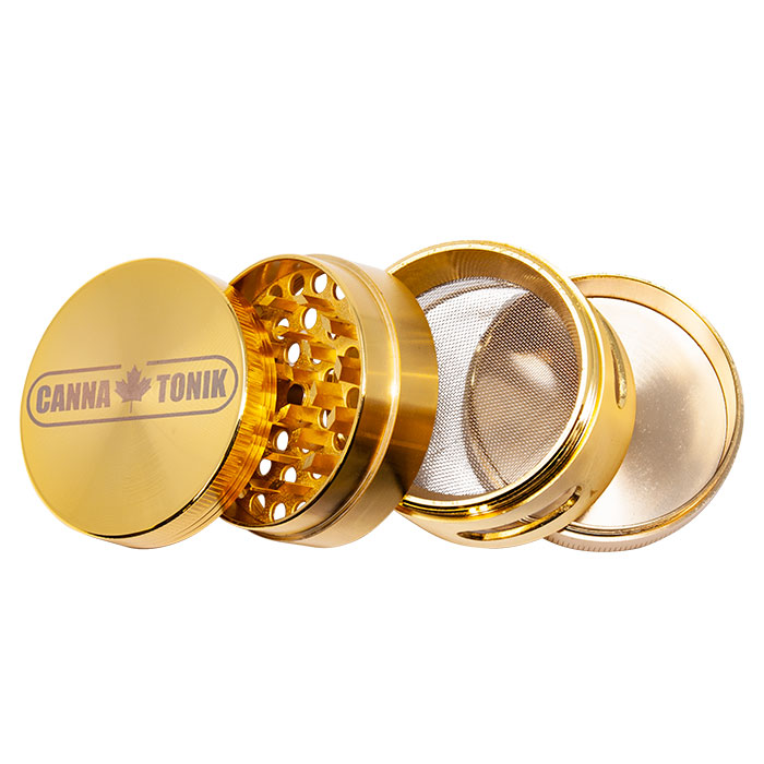 Cannatonik Gold Aluminium Window Grinder 56mm