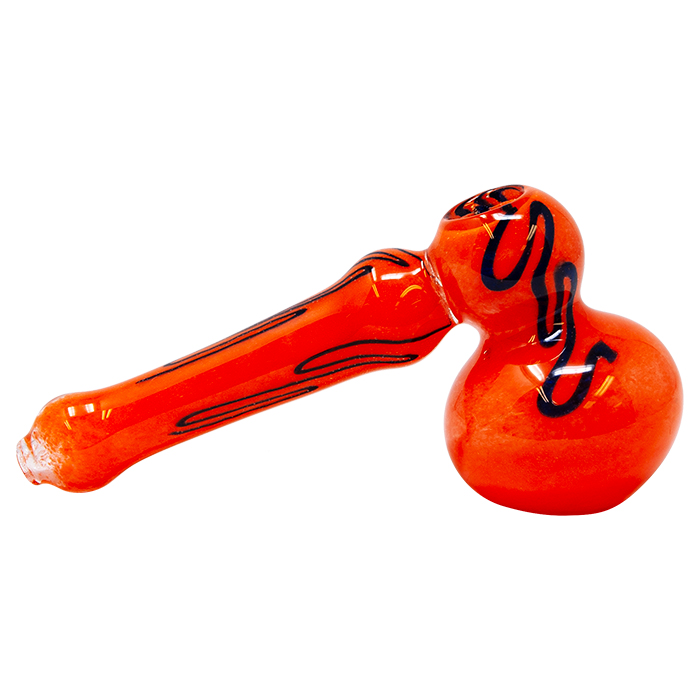 Orange Hammer Bubbler 6 Inches