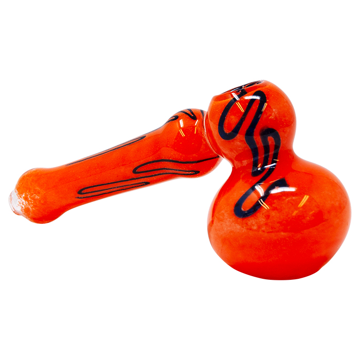 Orange Hammer Bubbler 6 Inches