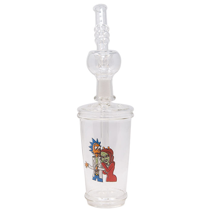 Rick And Unity Glass Bong 9 Inches
