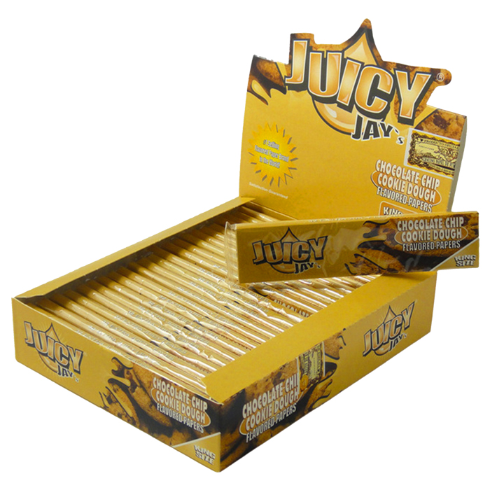 Juicy Jay Rolling Paper Chip Chocolate King Size