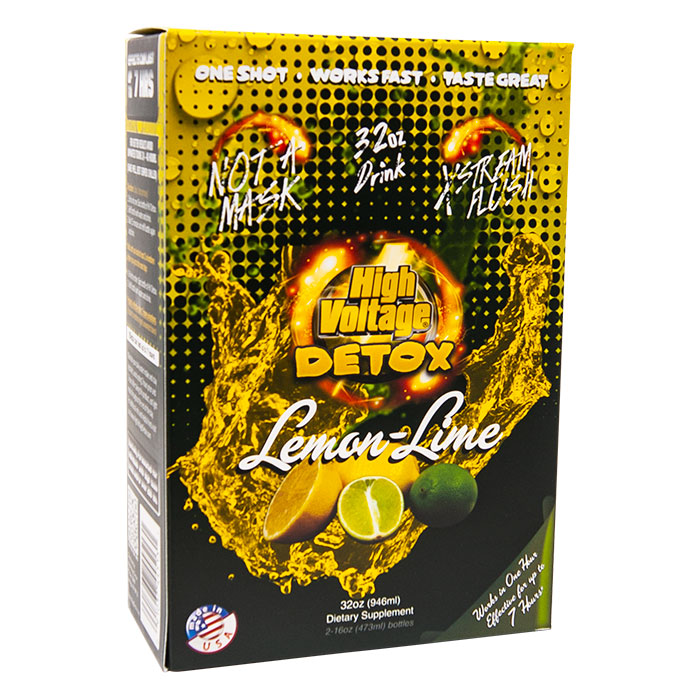 High Voltage Lemon Lime 32oz Detox Drink