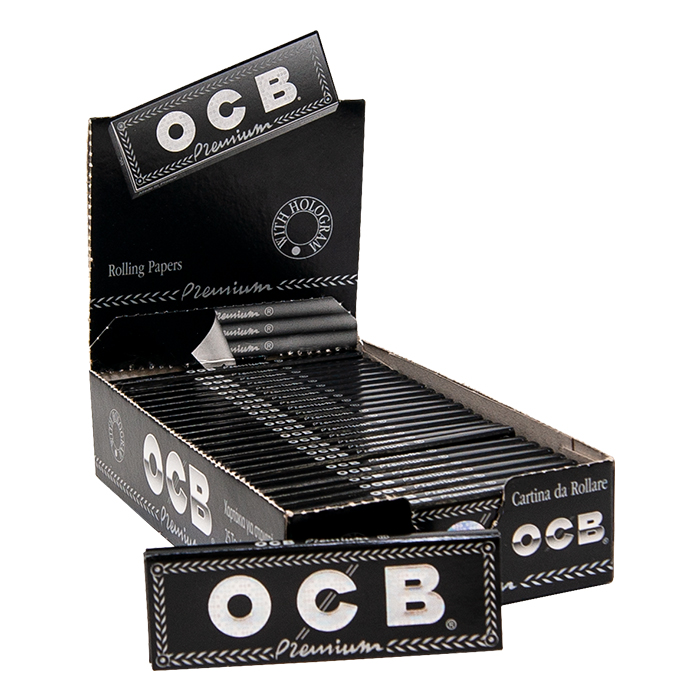 OCB Black Premium 1.25 Rolling Paper Ct 25