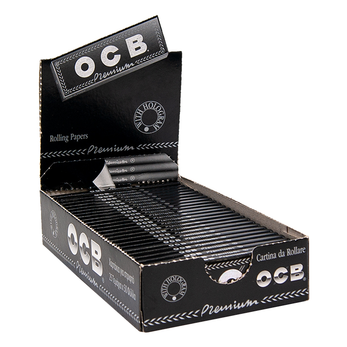 OCB Black Premium 1.25 Rolling Paper Ct 25