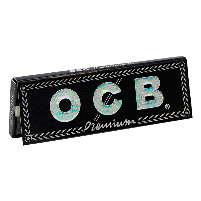 OCB Black Premium 1.25 Rolling Paper Ct 25