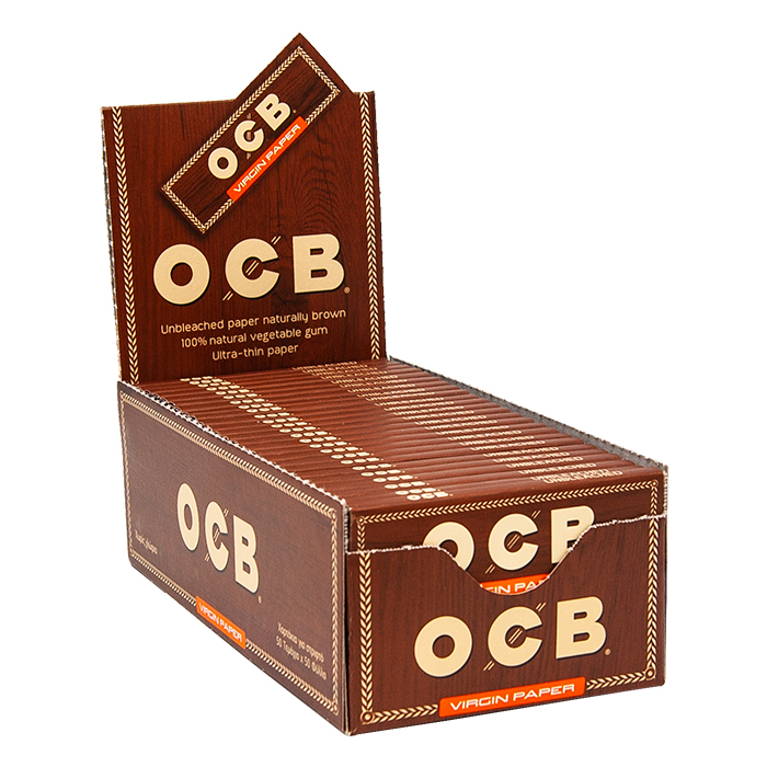 OCB Unbleached Single Wide Rolling Paper