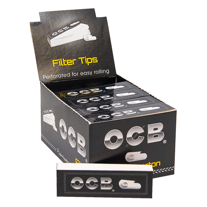 OCB Black Premium Filter- Tips Booklets