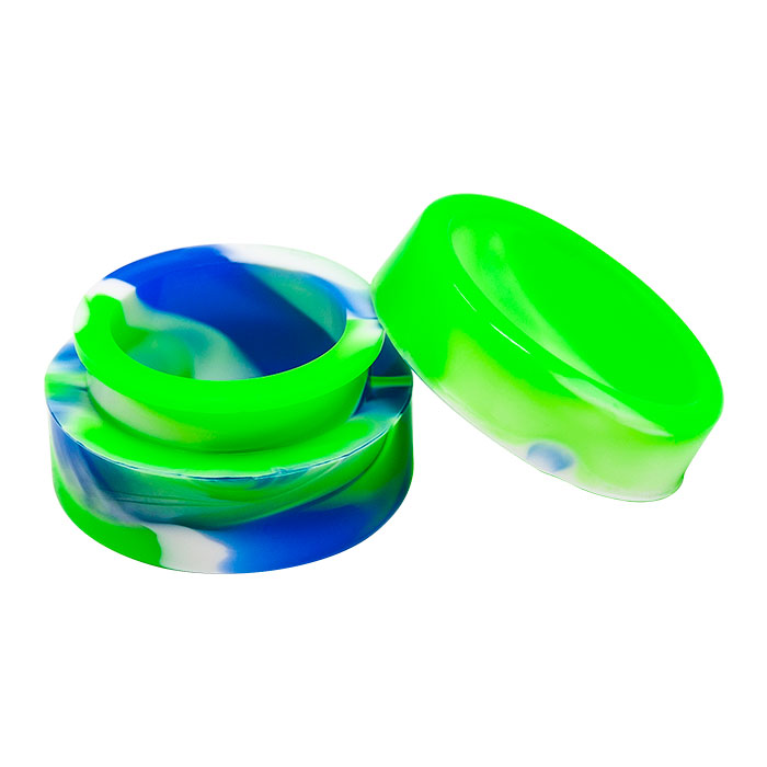 Round Shaped Small Assorted Color Silicone Container