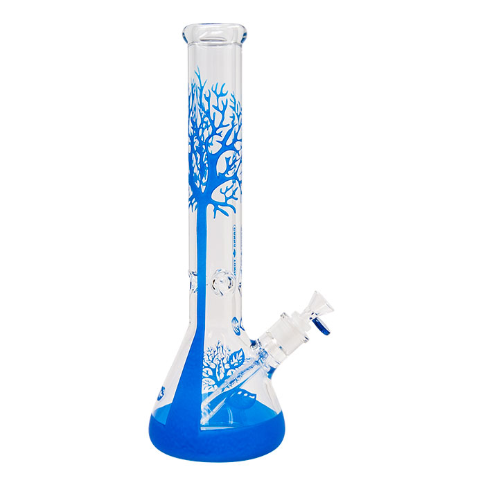 Blue Tree Of Life Cannatonik 16 Inches Bong