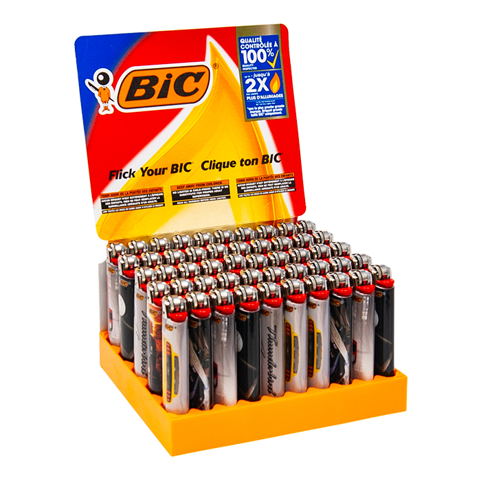 Bic Large Ford Truck Series Lighter Display Of 50 Pcs