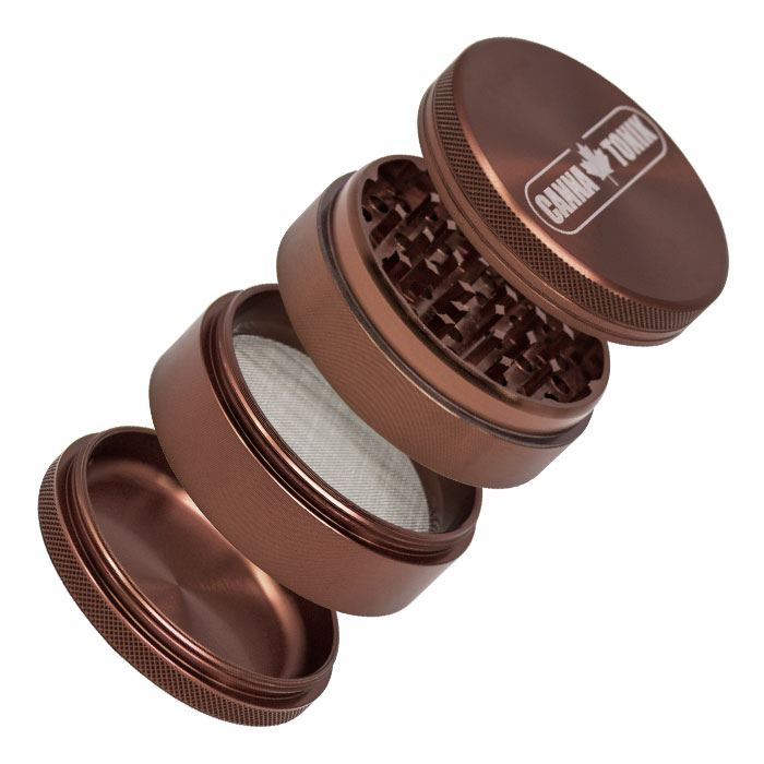 Cannatonik Anodized Aluminium Grinder 63 Mm Rose Gold