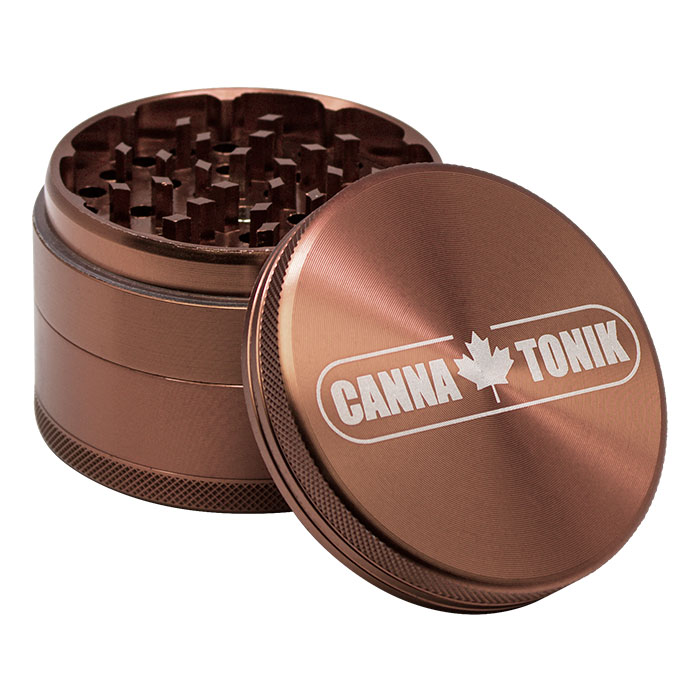 Cannatonik Anodized Aluminium Grinder 63 Mm Rose Gold