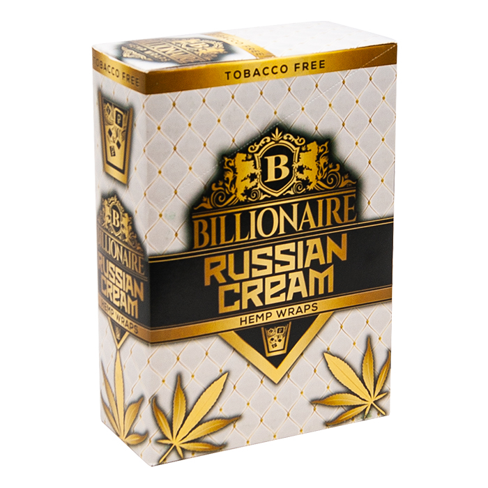 Billionaire Russain Cream Hemp Wrap Display Of 25