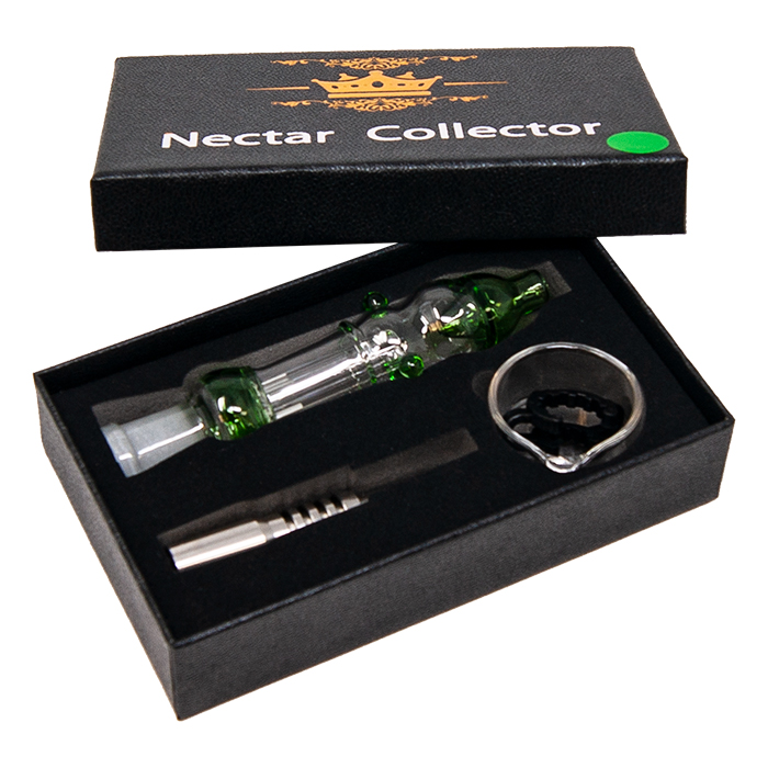 A Green King Nectar Collector Set 14MM