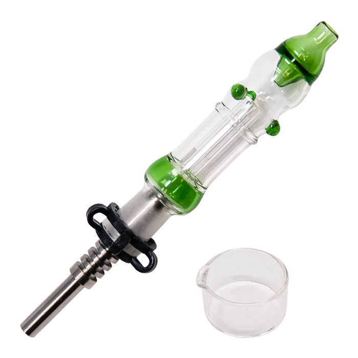 A Green King Nectar Collector Set 14MM