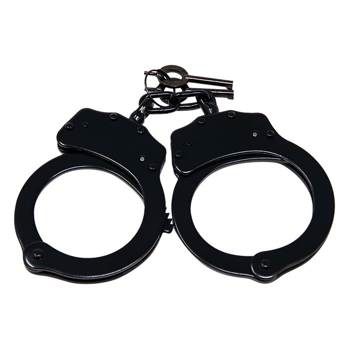 Kwik Force Black Handcuffs