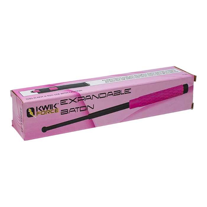 Kwik Force Pink  Expandable Taiwan Baton 26 Inches