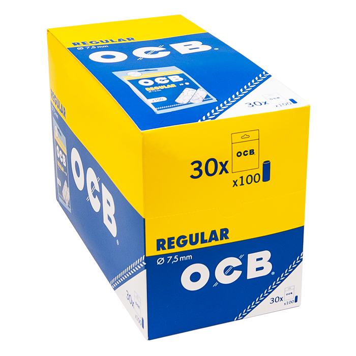 OCB Regular Filter Display Of 30