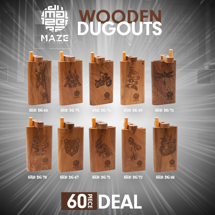 Maze Dugout Deal Of 60 Pcs