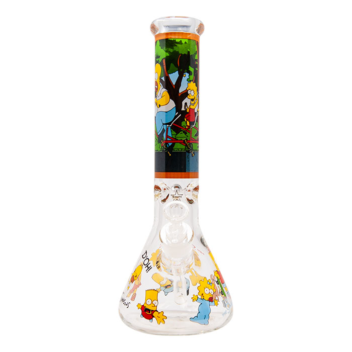 Simpsons Family Fun 14 Inches Glass Bongs