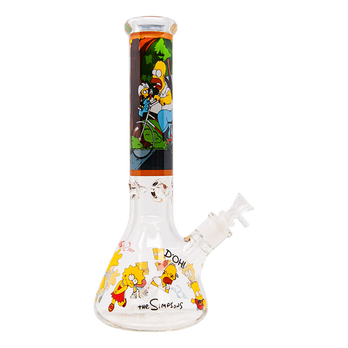 Simpsons Family Fun 14 Inches Glass Bongs