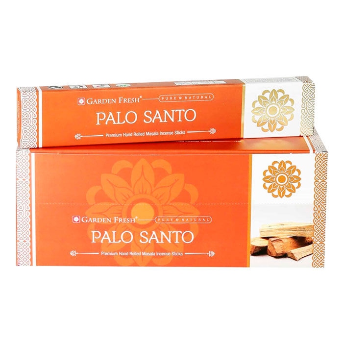 Garden Fresh Palo Santo Premium Hand Rolled Incense Sticks