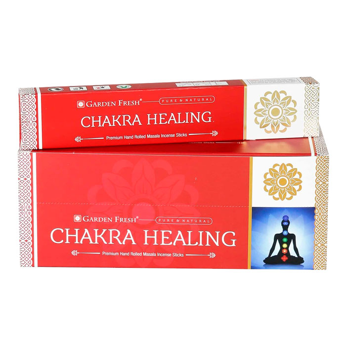 Garden Fresh Chakra Healing Premium Hand Rolled Incense